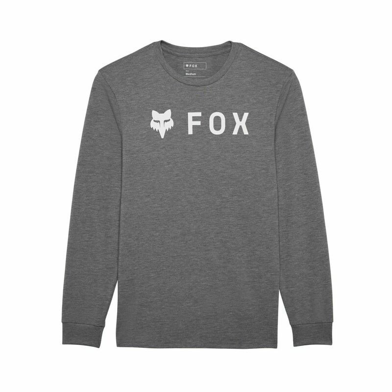 Fox Racing V25 Absolute LS Tech Heather Graphite Tee