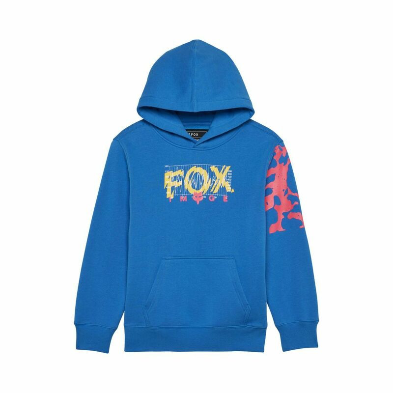 Fox Racing V25 Youth Energy True Blue Fleece Pullover