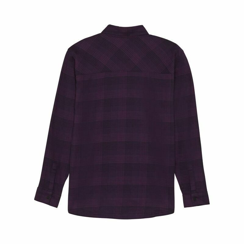 Fox Racing V25 Womens Survivalist Stretch Dark Purple Flannel
