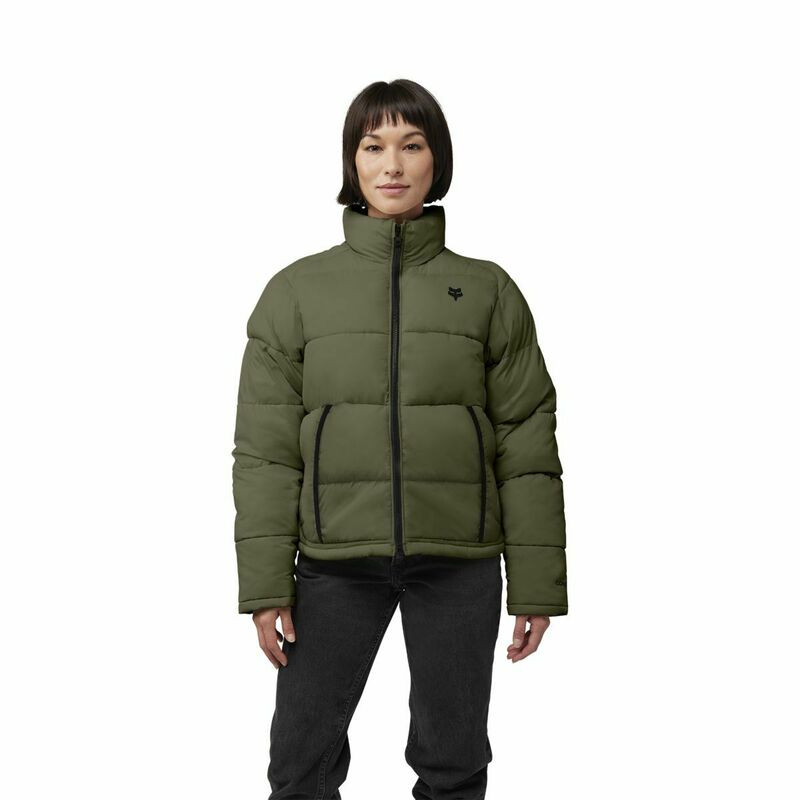 Fox Racing V25 Womens Ridgeway Hi-Loft Olive Green Jacket