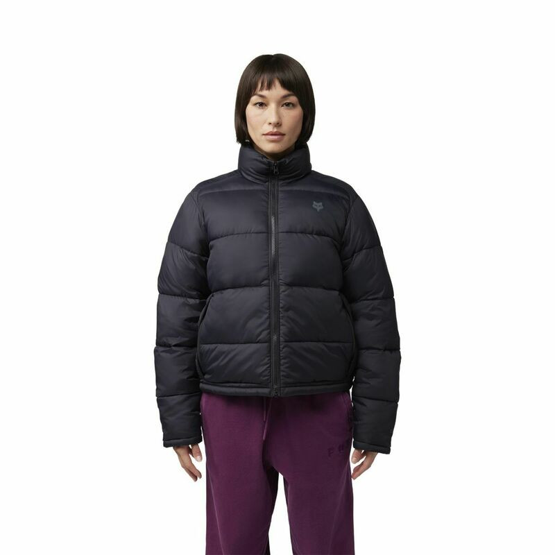 Fox Racing V25 Womens Ridgeway Hi-Loft Black Jacket