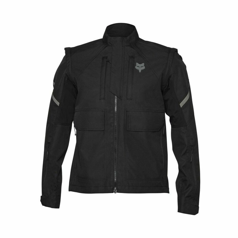 Fox Racing V25 Defend Off Road Black Jacket