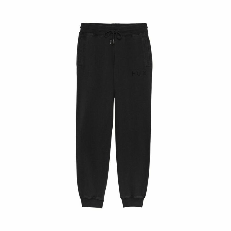 Fox Racing V25 Womens Wordmark Fleece Black Jogger