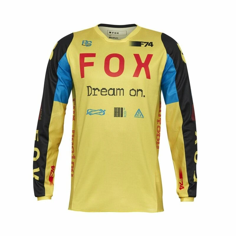 Fox Racing V25 180 Race Spec Pale Yellow Jersey