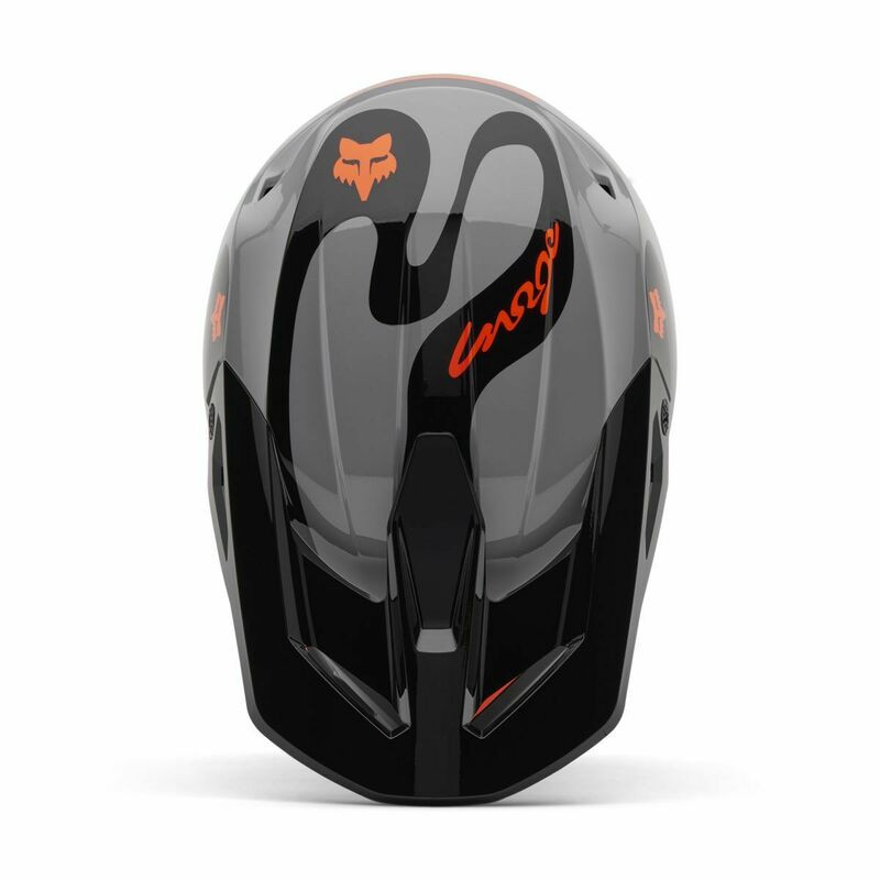 fox shaped motorcycle helmet Racing Unisex V1 Motocross Dirt Bike Helmet, Pale Yellow, X-Small : Automotive Providing class Fox Racing V25 V1 Emotion