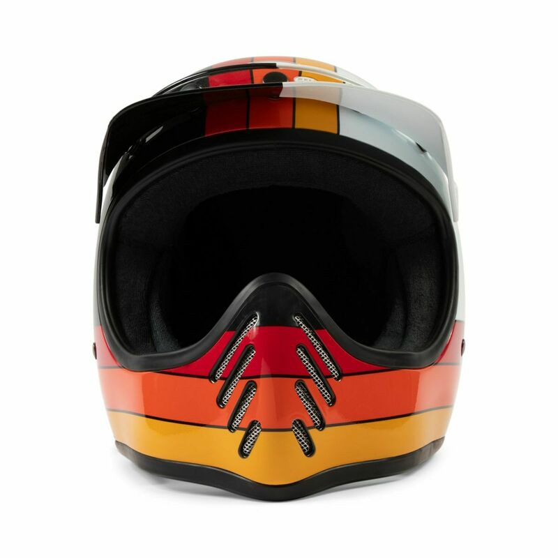 Fox Racing V25 X Cherry Moto-3 Black Helmet