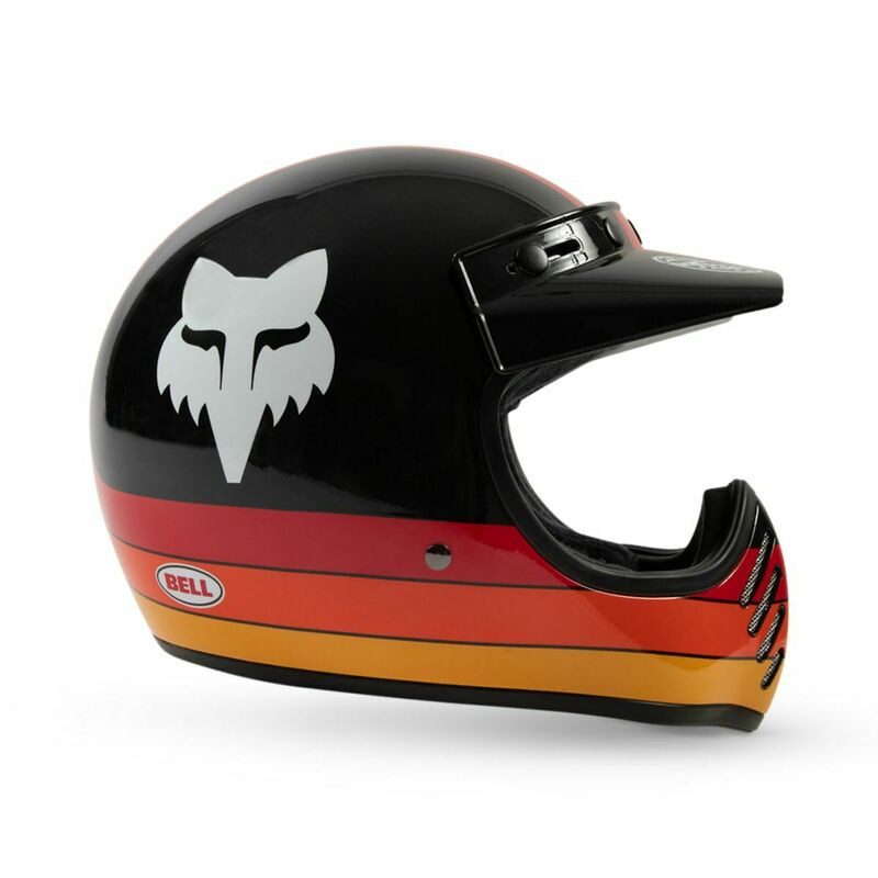 Fox Racing V25 X Cherry Moto-3 Black Helmet