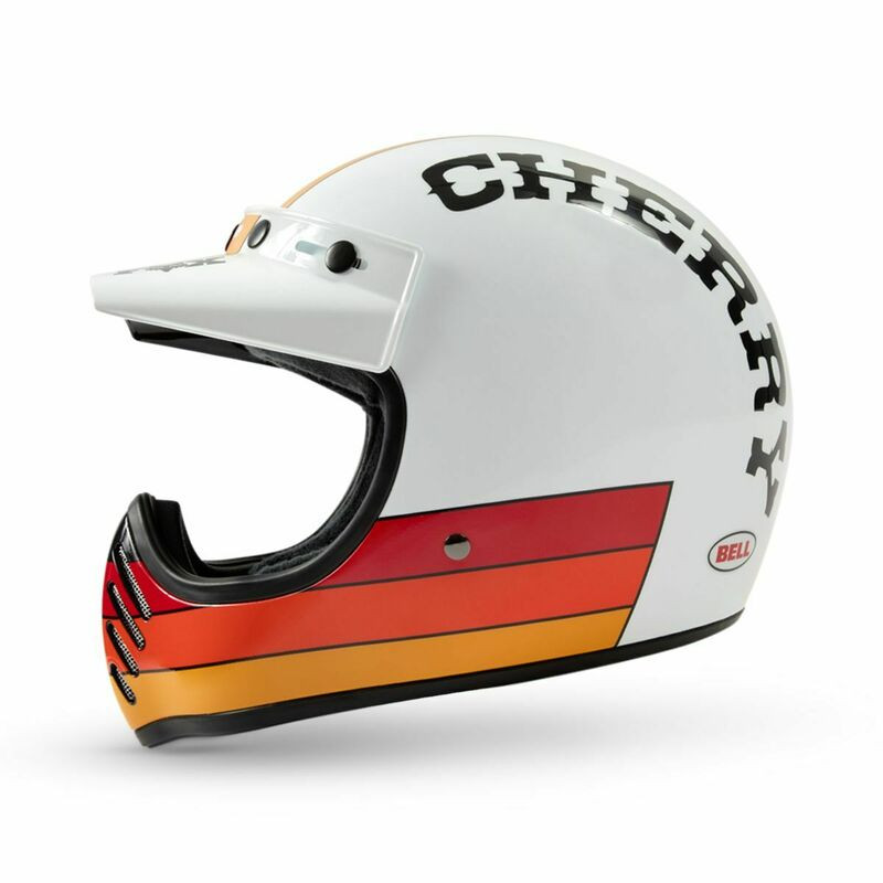 Fox Racing V25 X Cherry Moto-3 Black Helmet