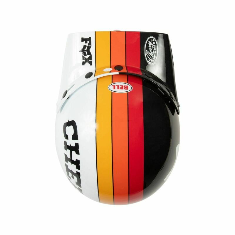 Fox Racing V25 X Cherry Moto-3 Black Helmet - Speed Addicts