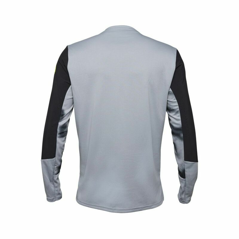 Fox Racing V25 Defend LS Jersey Taunt Steel Gray