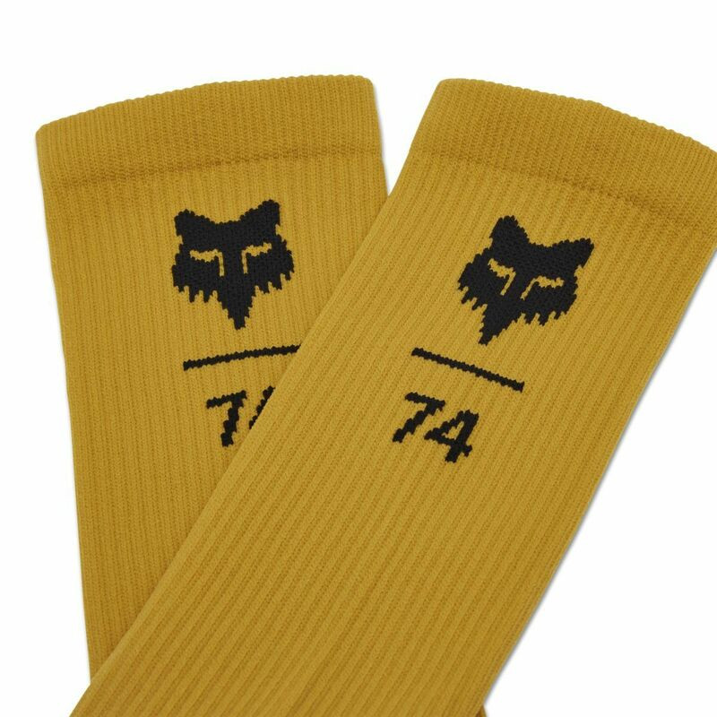 Fox Racing V25 8 Ranger 74 Mustard Sock
