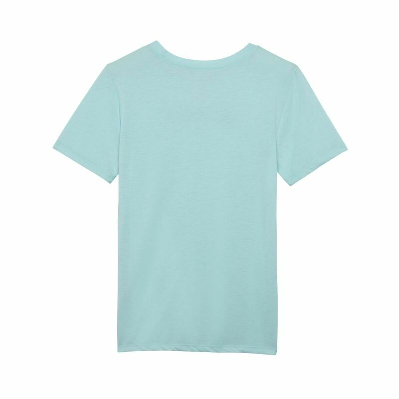 Fox Racing V25 Womens Absolute SS Tech Light Blue Tee