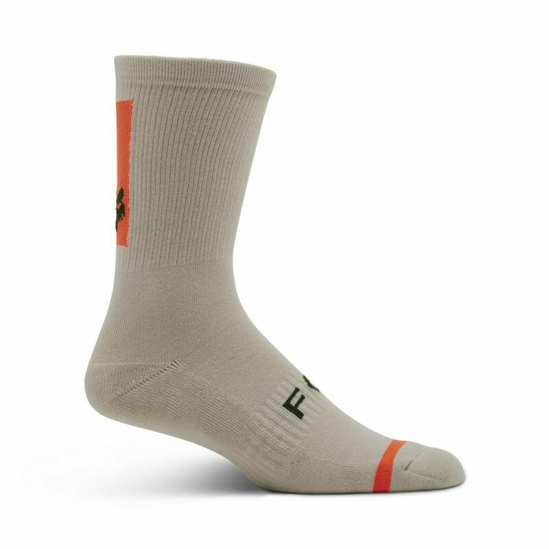 Fox Racing V25 8 Defend Cream Sock