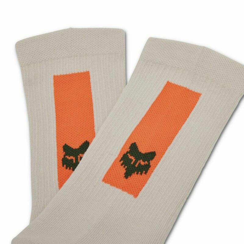 Fox Racing V25 8 Defend Cream Sock