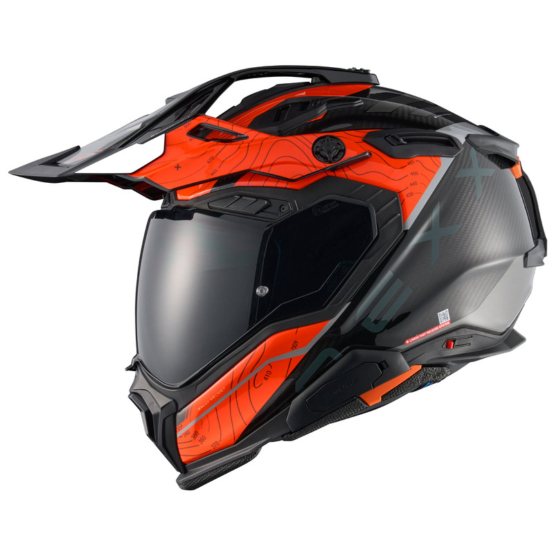 Nexx X.WED3 Furka Orange Gray Helmet