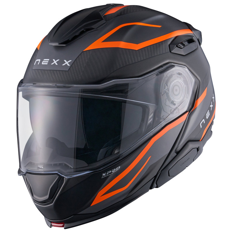 Nexx X.Lifetour Carbon Pro Mile Orange Gray Helmet