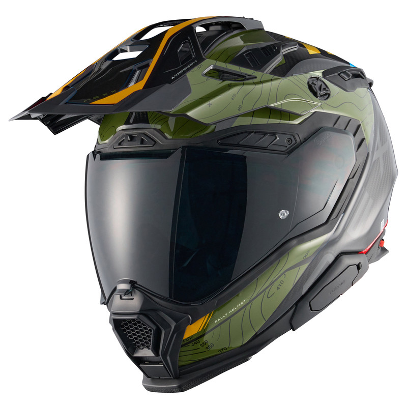 Nexx X.WED3 Furka Green Yellow Helmet