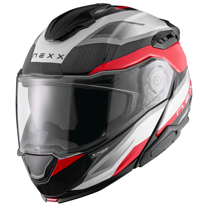 Nexx X.Lifetour Carbon Pro Mile White Red Helmet