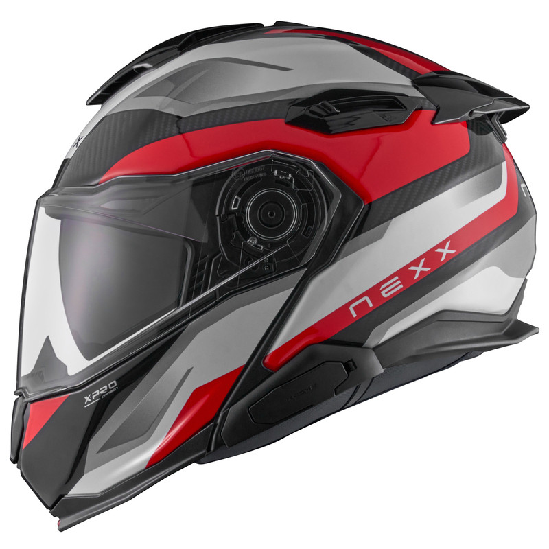 Nexx X.Lifetour Carbon Pro Mile White Red Helmet