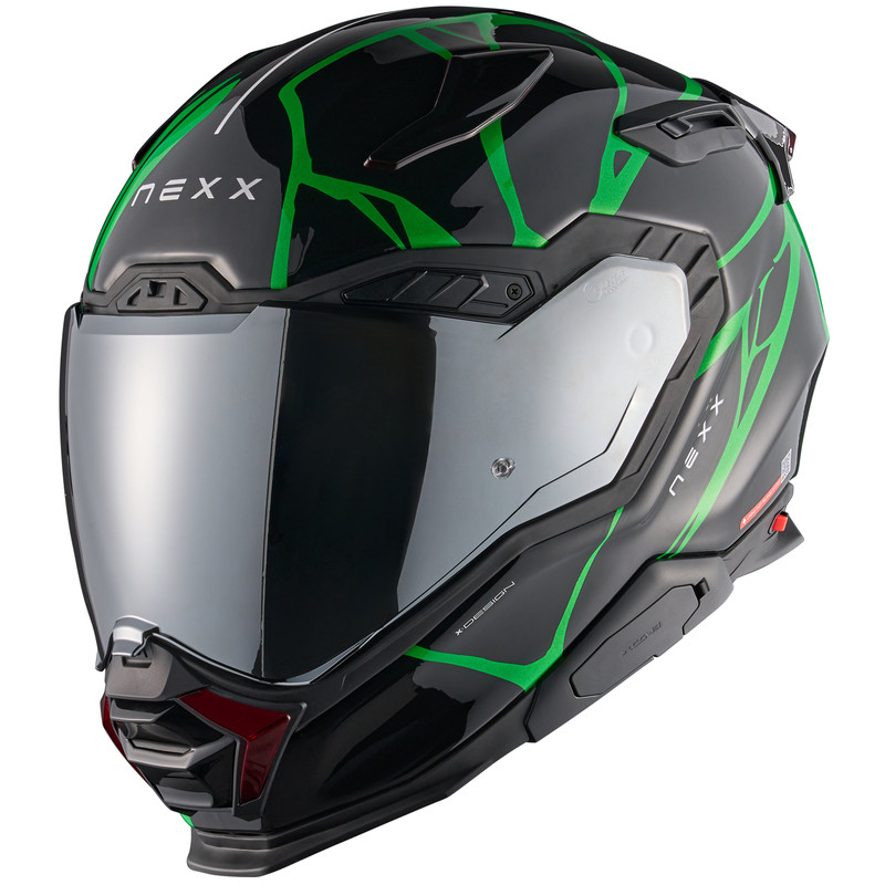 Nexx XWST3 B-Side Black Green Helmet