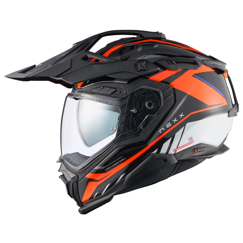 Nexx X.WED3 Gobi Orange White Helmet