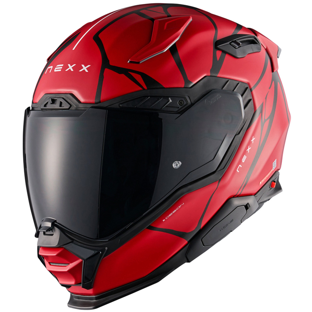 Nexx XWST3 B-Side Red Black Helmet