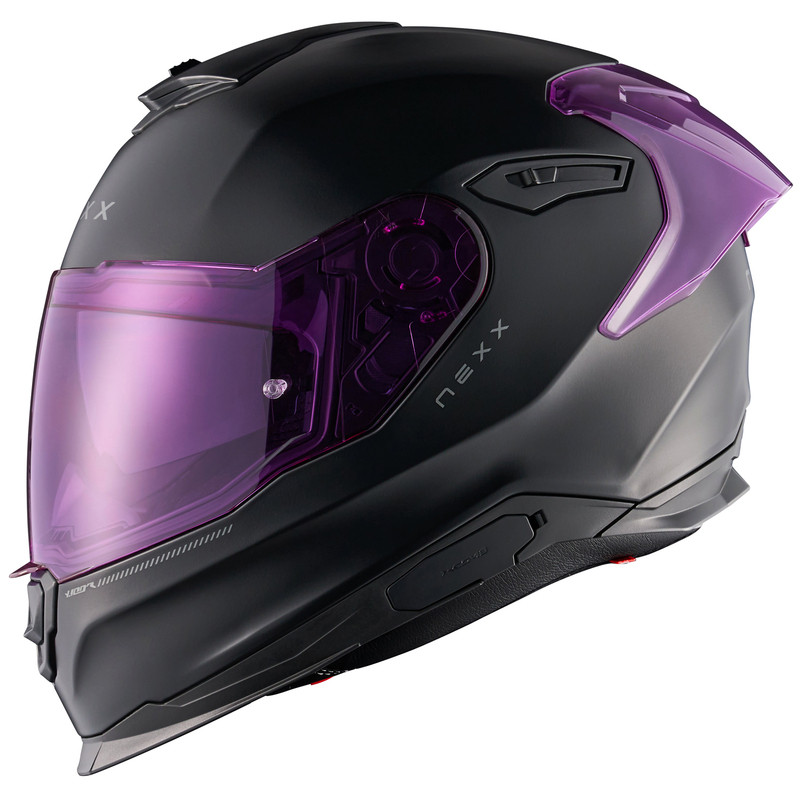 Nexx Y100R Subsonic Black Purple Helmet - Speed Addicts