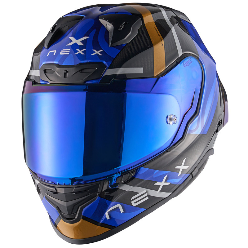 Nexx XR3R Swirl Deep Blue Helmet
