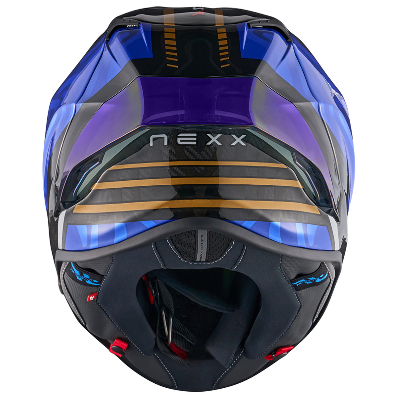 Nexx XR3R Swirl Deep Blue Helmet