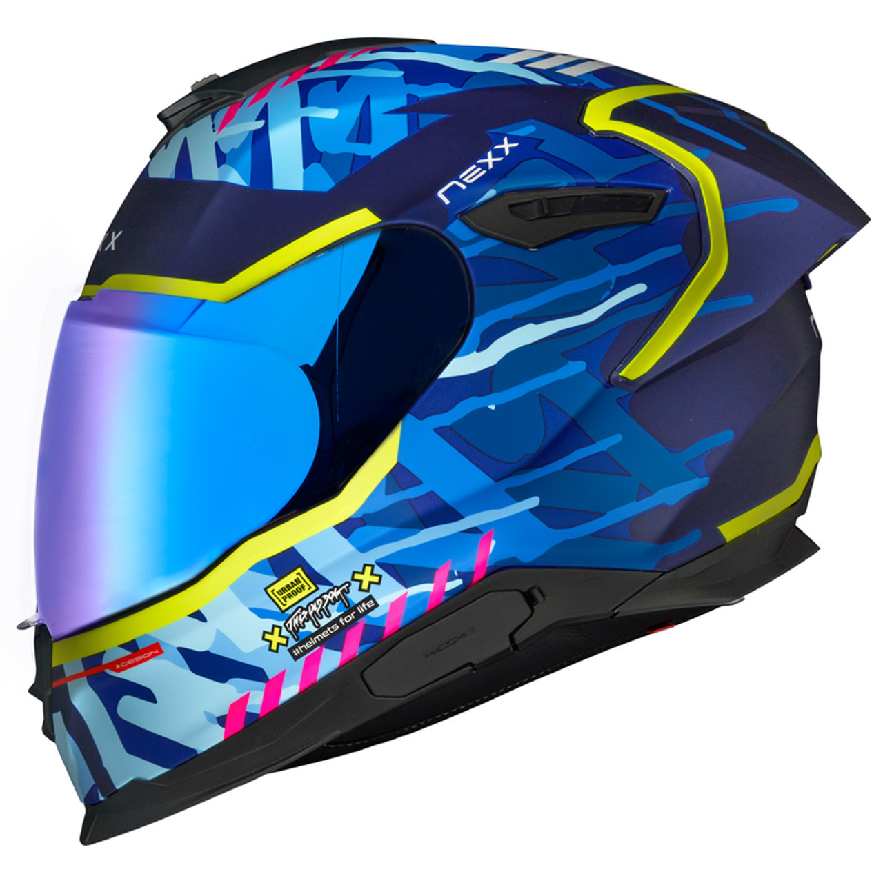 Nexx Y100R Urbngrm Indigo Blue Helmet