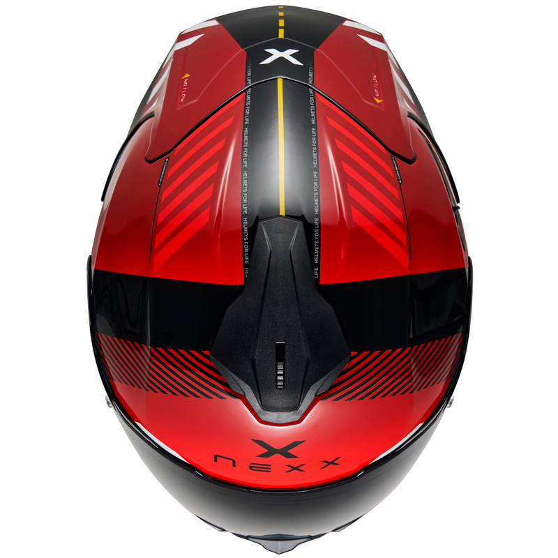 Nexx Y100R Fade Red Black Helmet