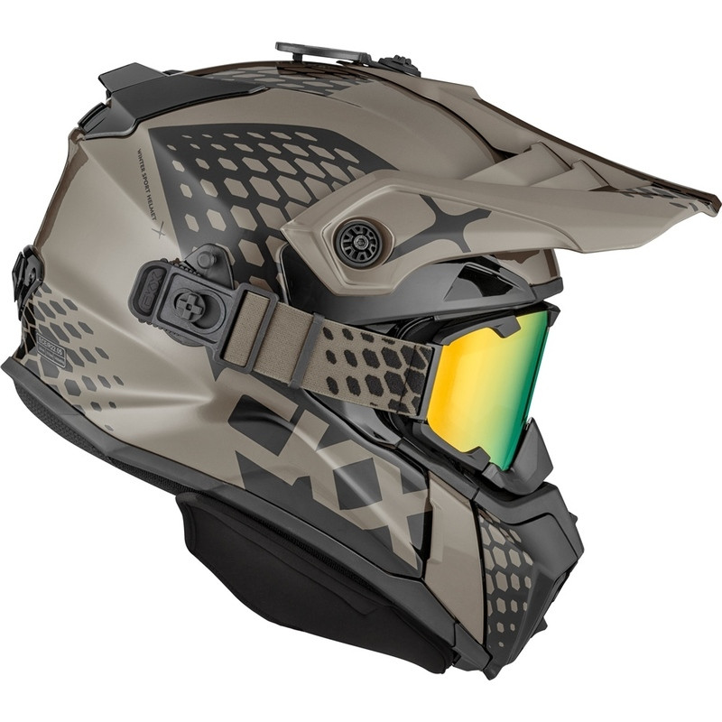 CKX Titan Gloss Titanium Viper Helmet