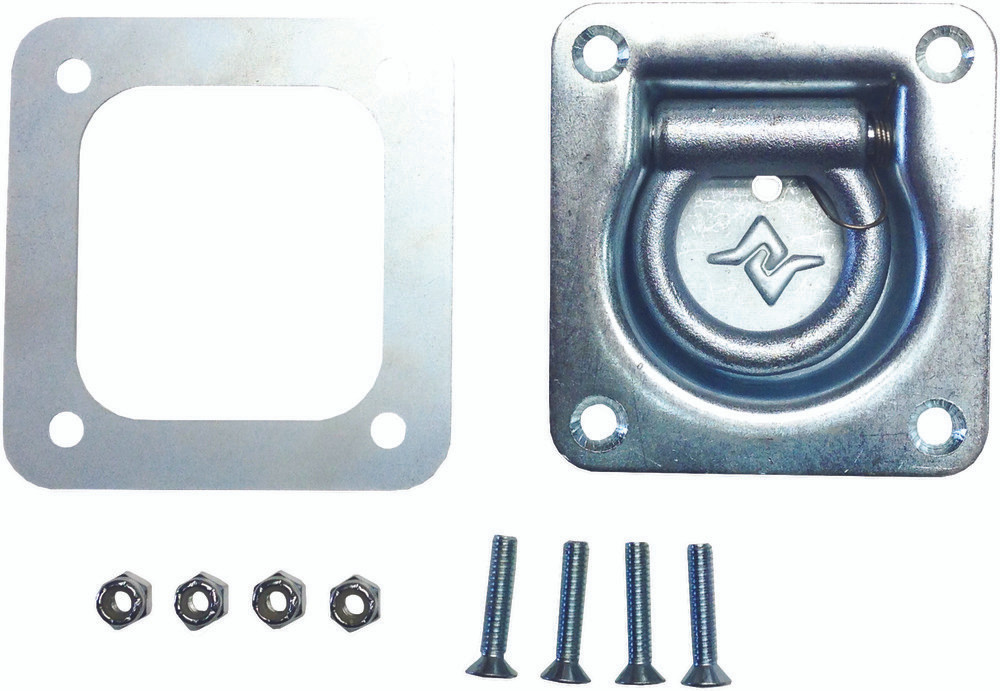 Caliber Stainless Steel Trailer D-Ring Kit - 13521