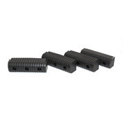 Caliber Bunk End Caps 2X6" Black 24/Pk - 23074-BK