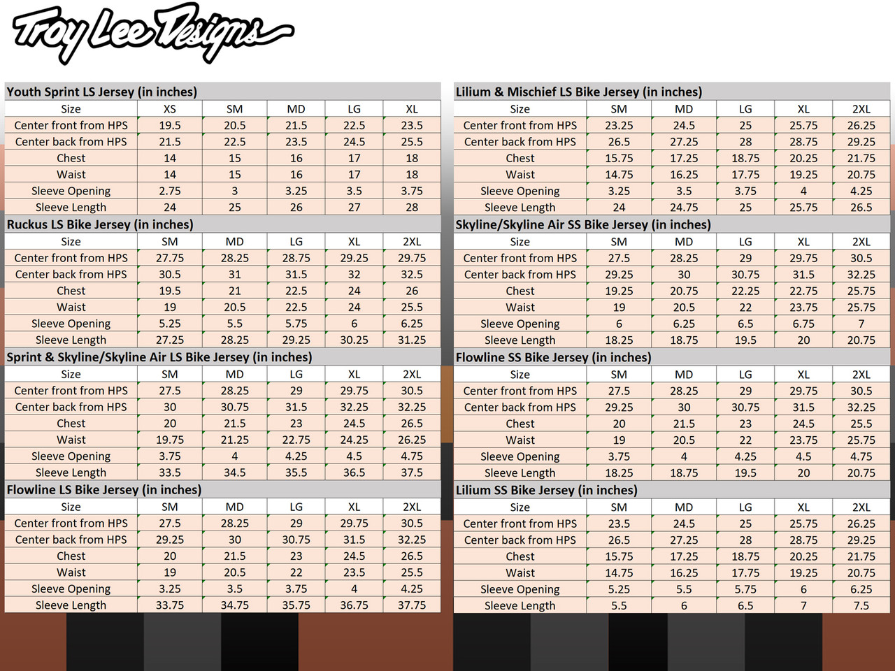 Troy Lee Designs Skyline LS Buzzed Mist Jersey
