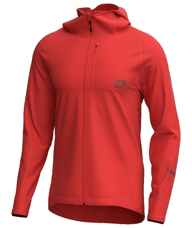 Troy Lee Designs Drift Mono Fire Orange Windbreaker