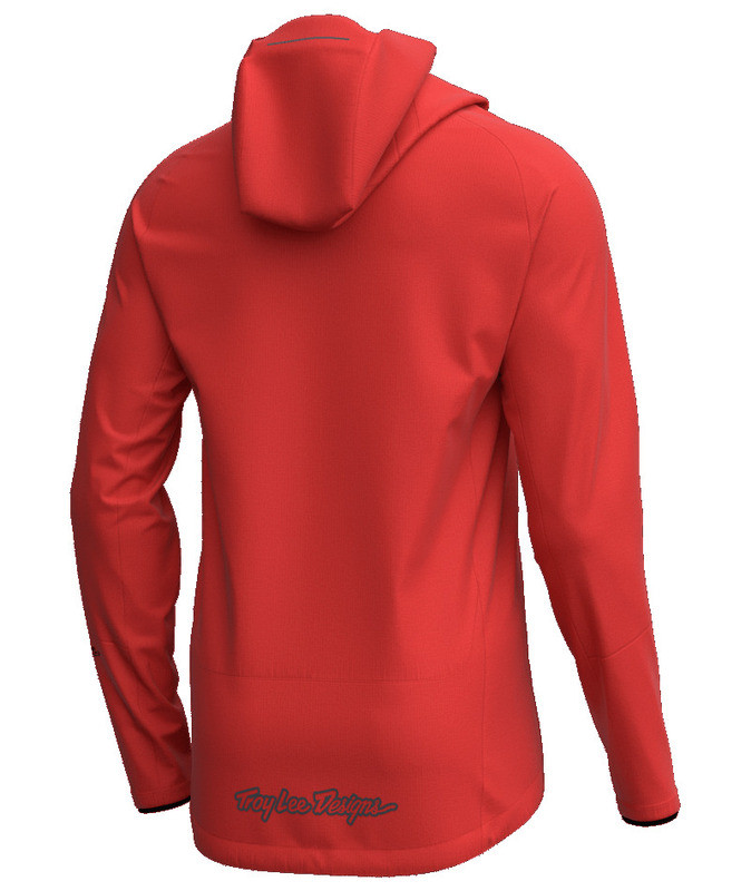 Troy Lee Designs Drift Mono Fire Orange Windbreaker