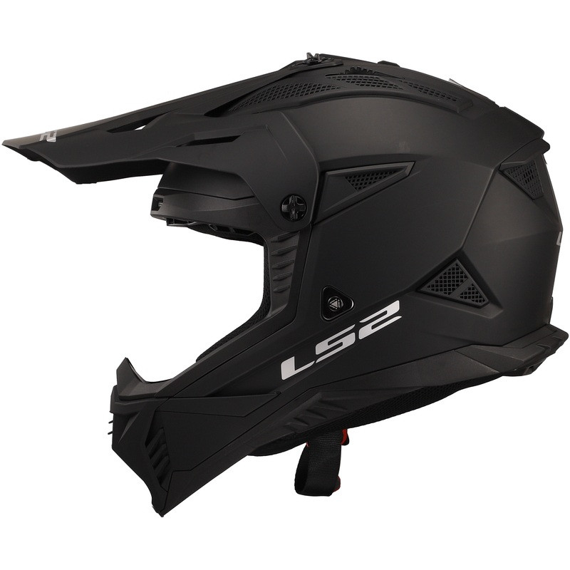 LS2 Gate II Solid Matte Black Helmet - Speed Addicts