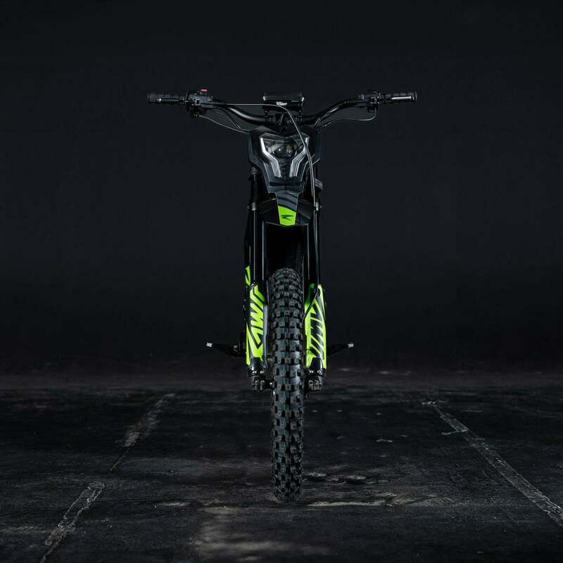 Rawrr 72V Mantis X Black E-Moto