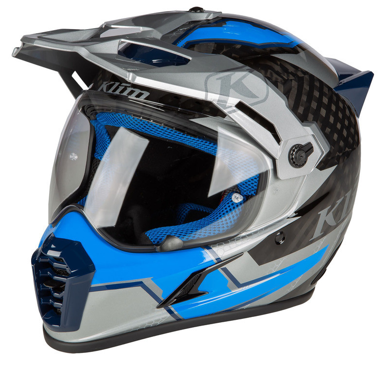 Klim Krios Pro Ventura Electric Blue Helmet