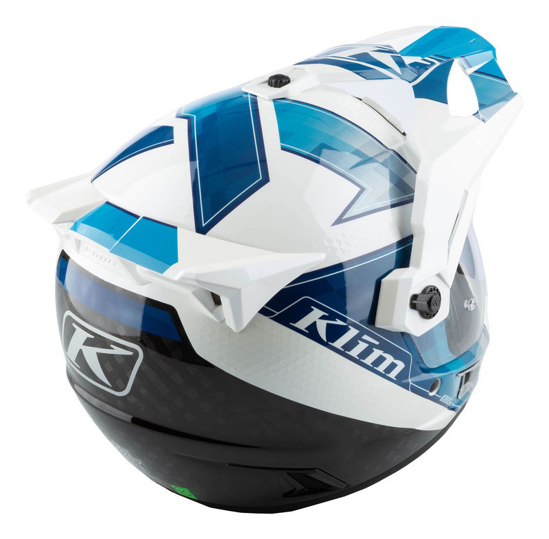Klim Krios Pro Spectrum White Blue Helmet