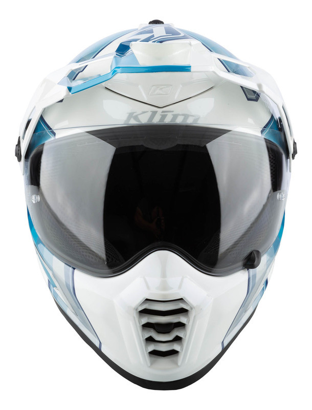 Klim Krios Pro Spectrum White Blue Helmet
