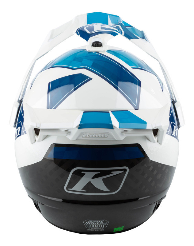 Klim Krios Pro Spectrum White Blue Helmet