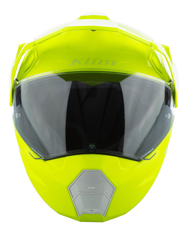 Klim X1 Alpha Gloss Hi-Vis White Helmet