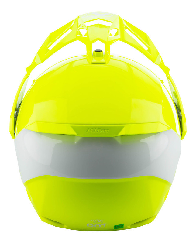 Klim X1 Alpha Gloss Hi-Vis White Helmet
