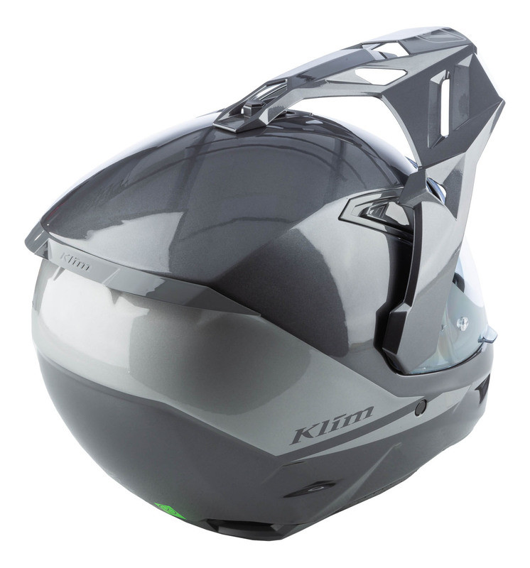Klim X1 Alpha Gloss Metallic Asphalt Monument Helmet