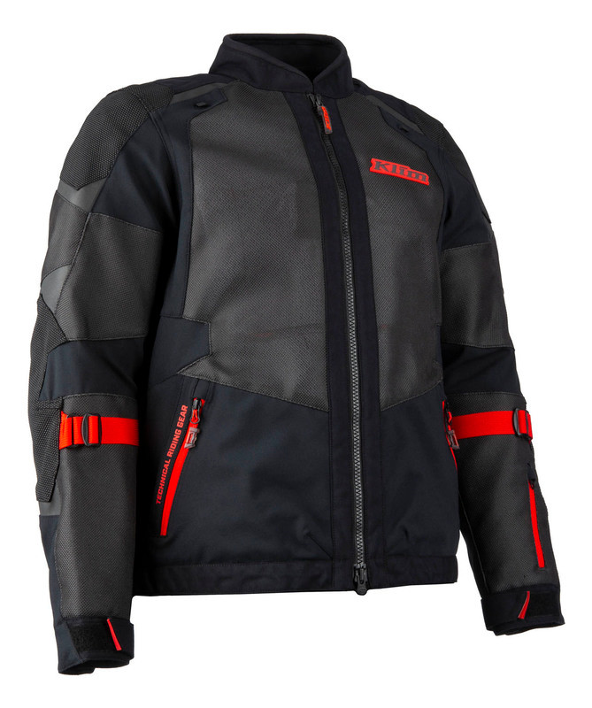 Klim Baja S4 Black Fiery Red Jacket