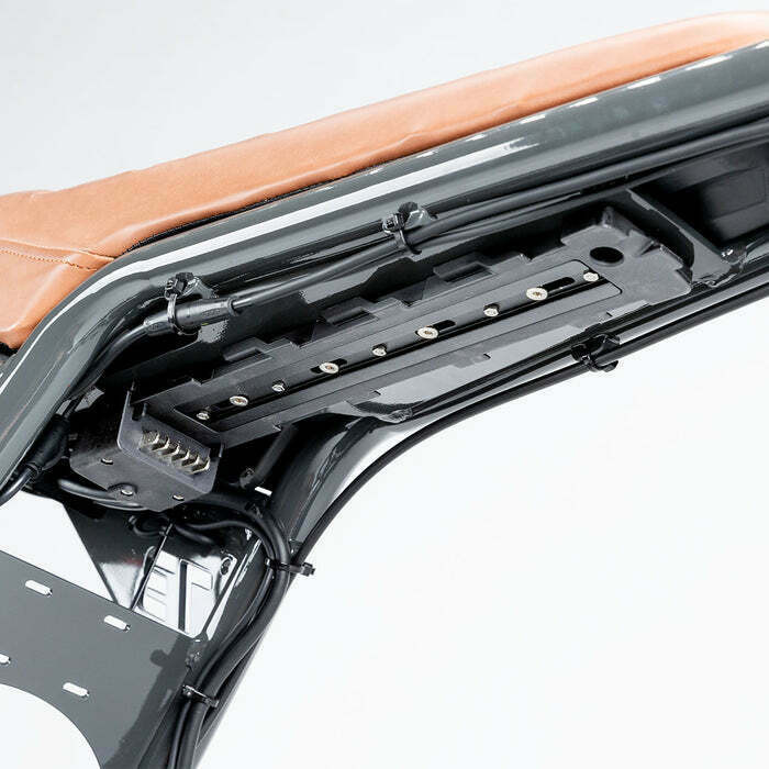 SUPER73 Black Z Series Battery PRO Mount Plate