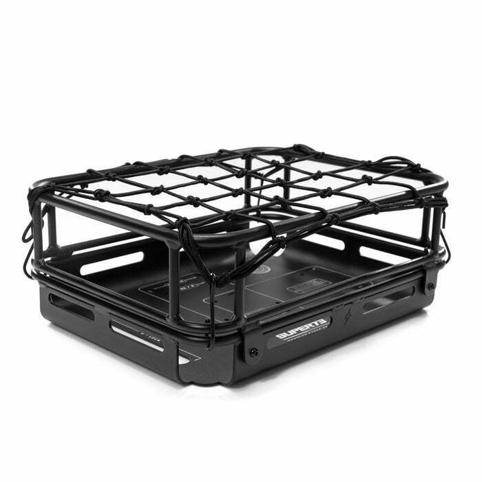 SUPER73 Black Modular Cargo Crate with Net