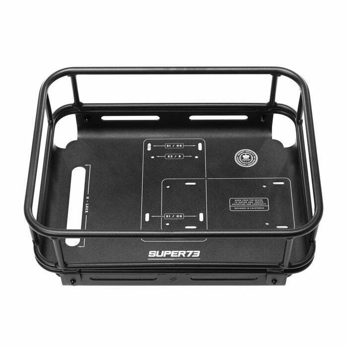 SUPER73 Black Modular Cargo Crate with Net